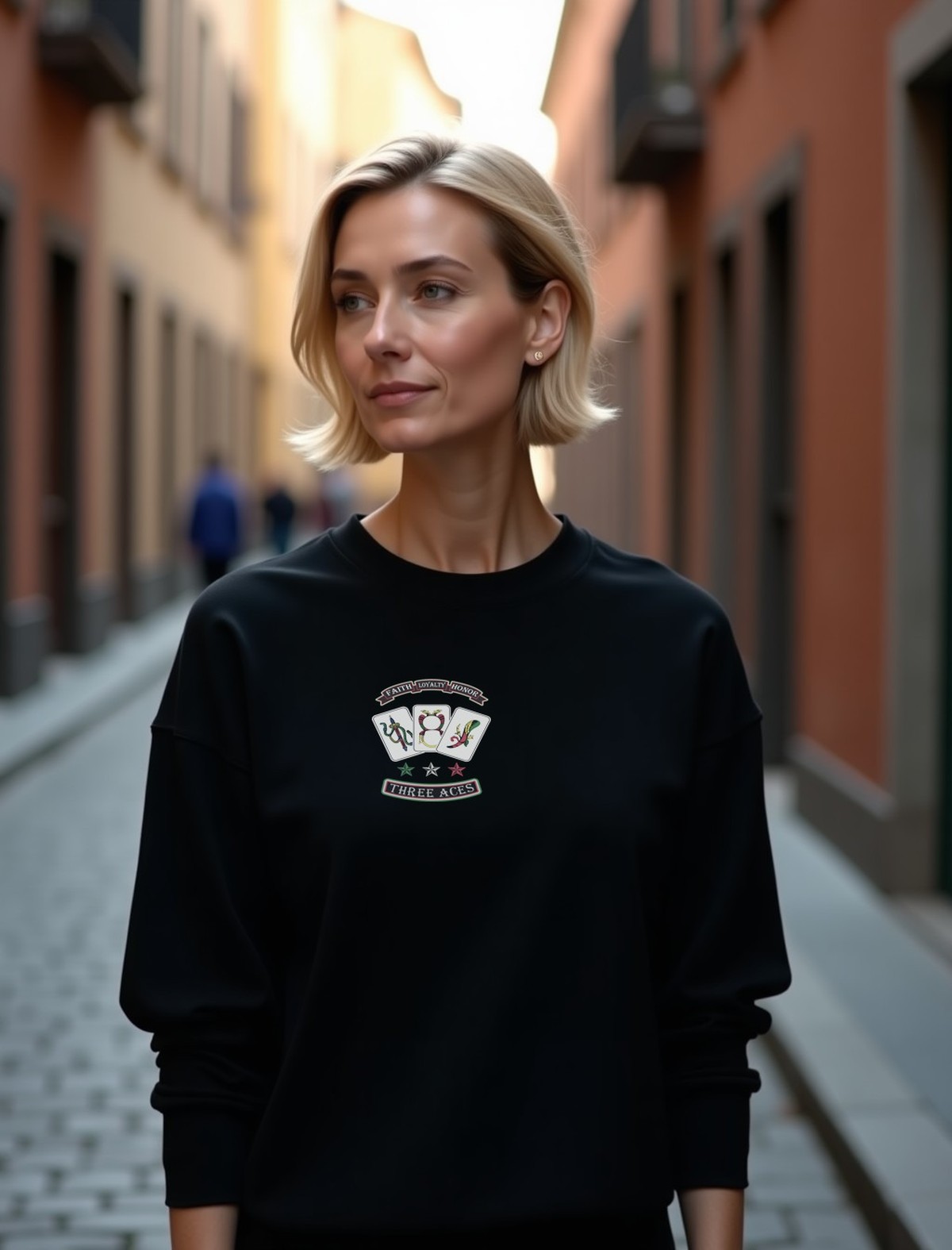 Ace long sleeve, black