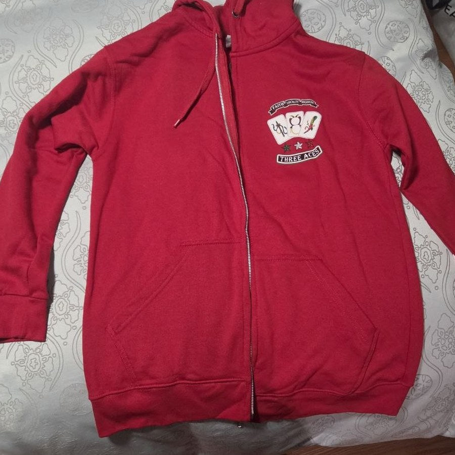 Ace Zip-Up — Red
