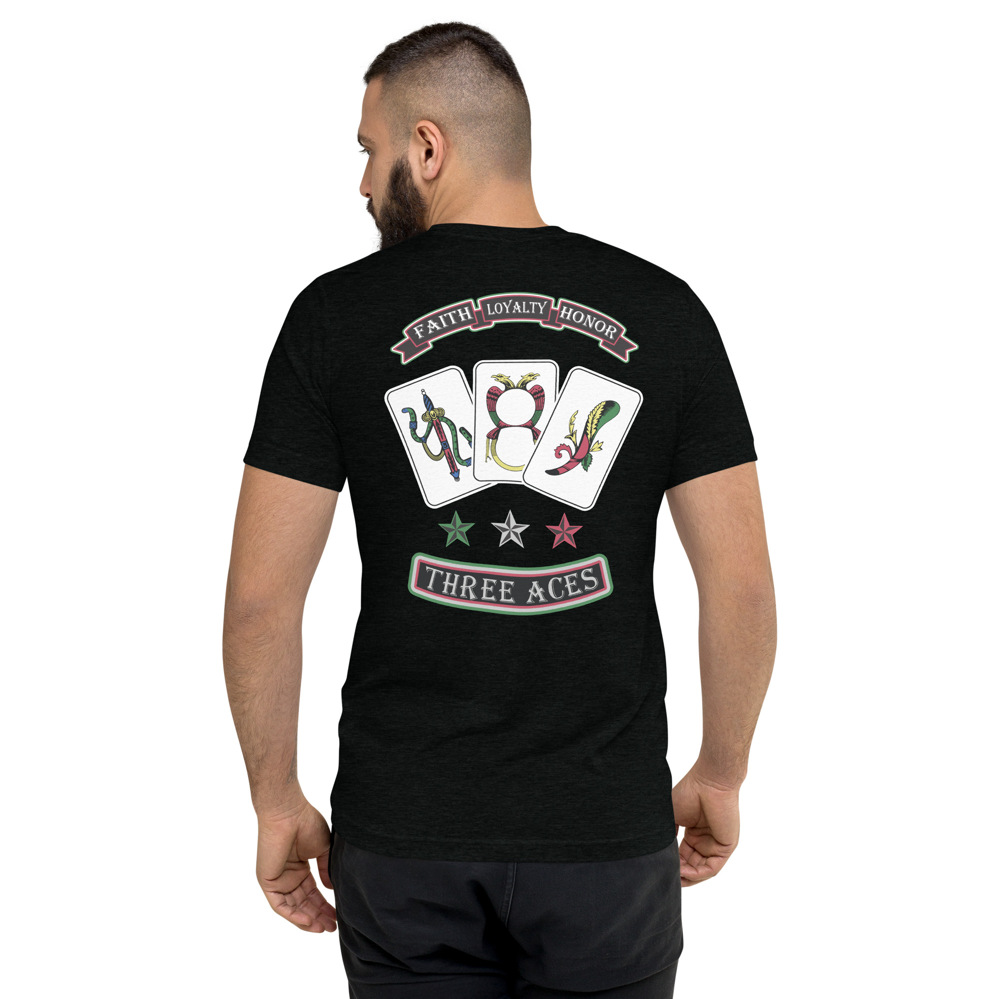 Ace tee, back view