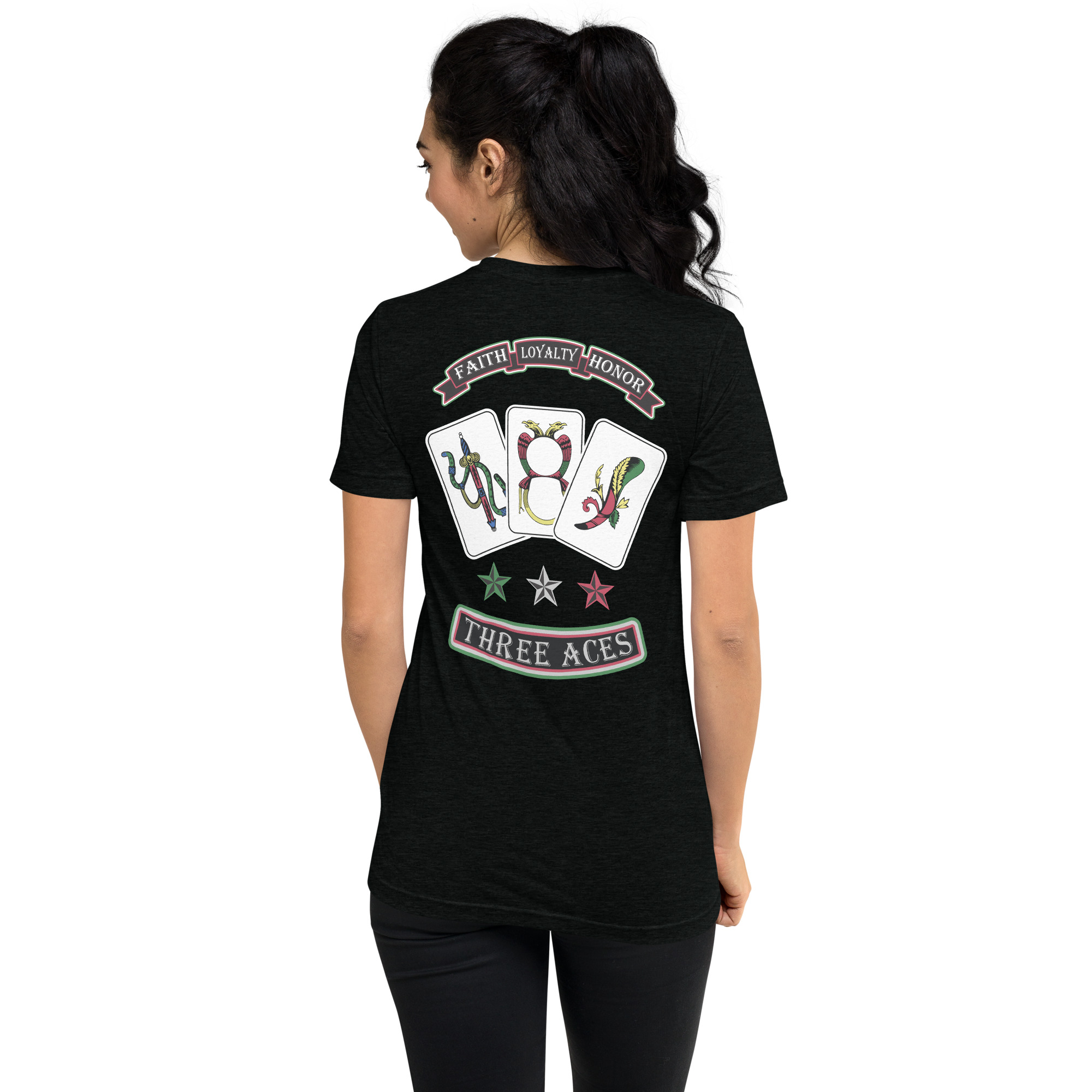 Ace tee, back view