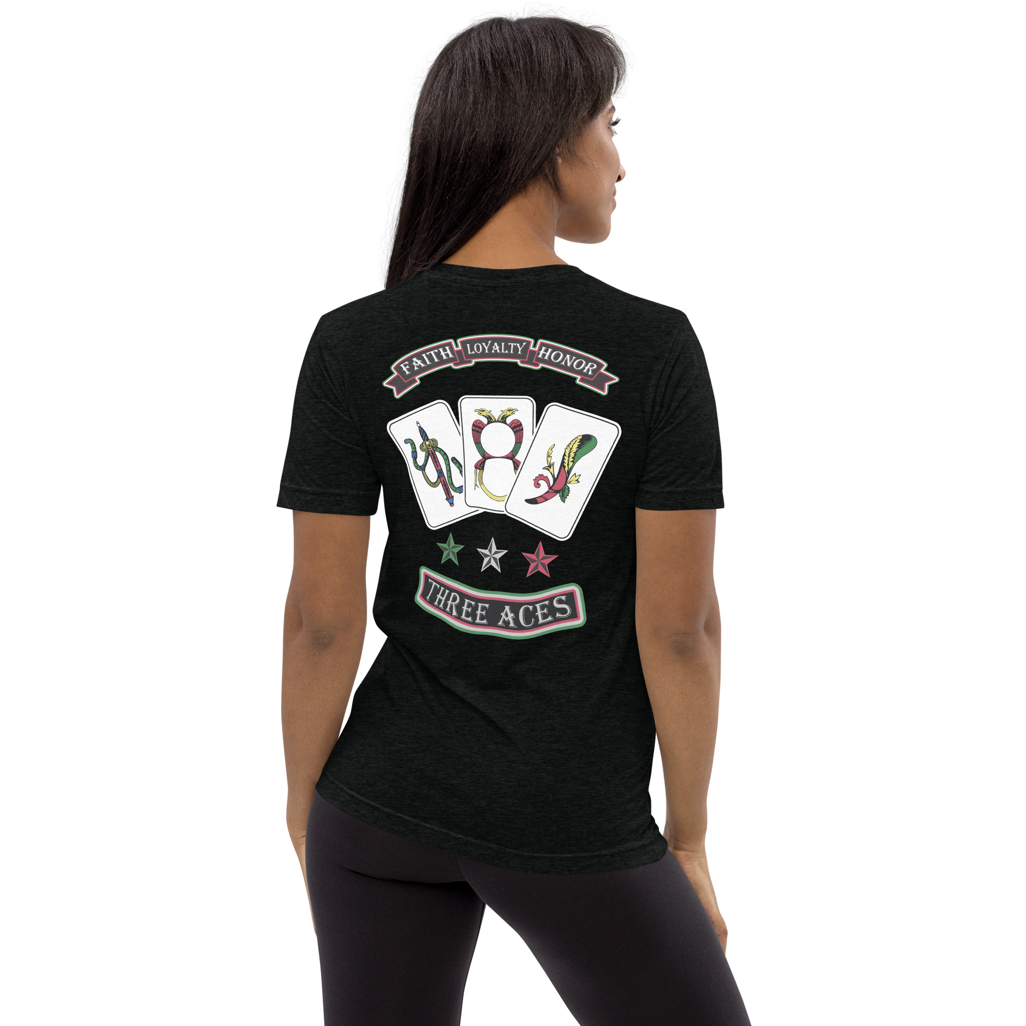 Ace tee, back view