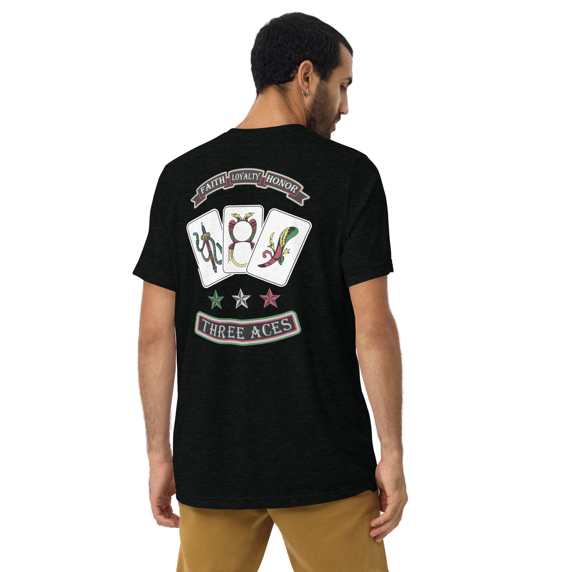 Ace tee, back view