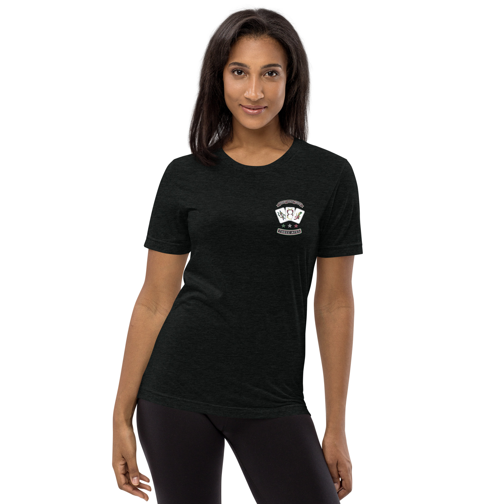 Ace tee, front view