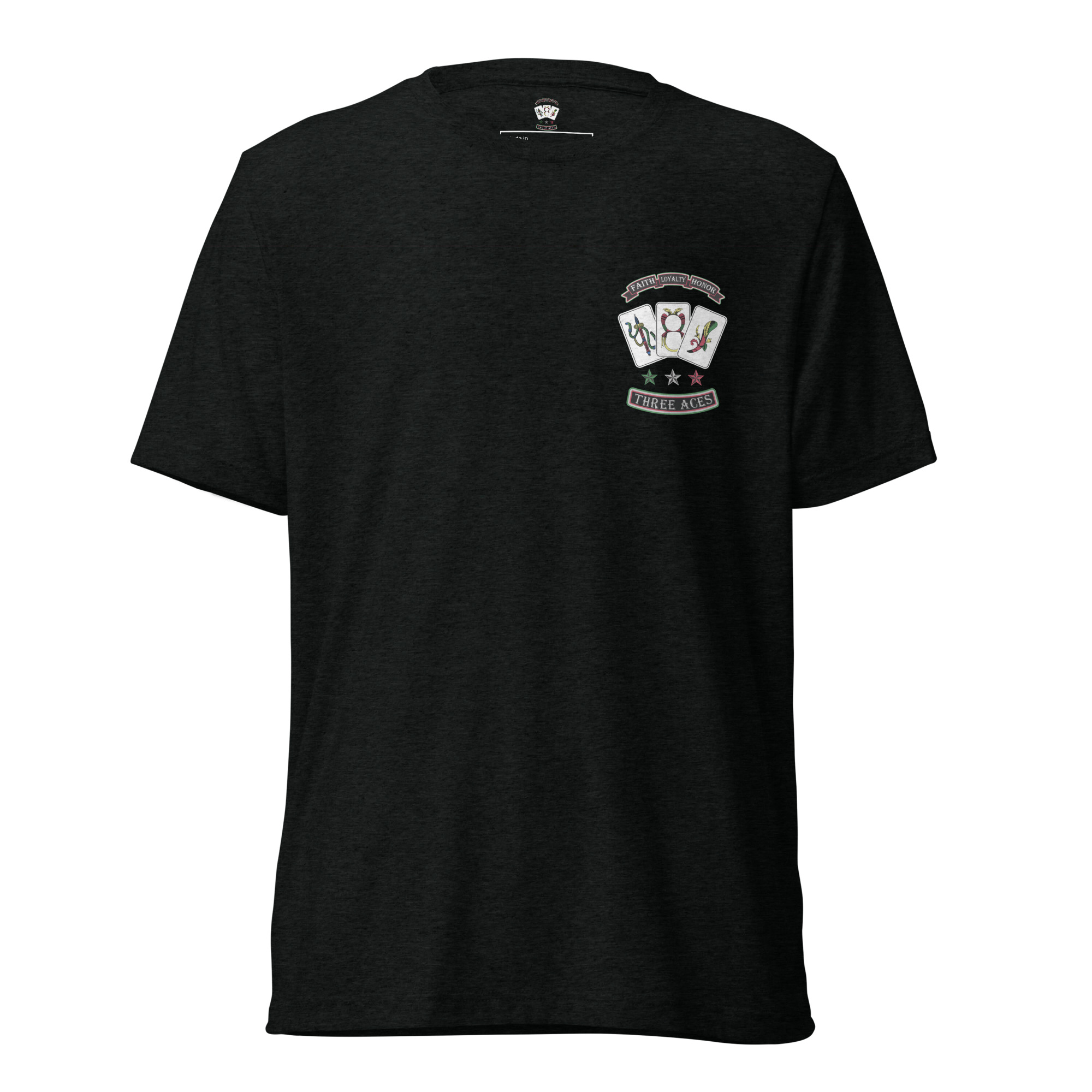 Ace tee, front view