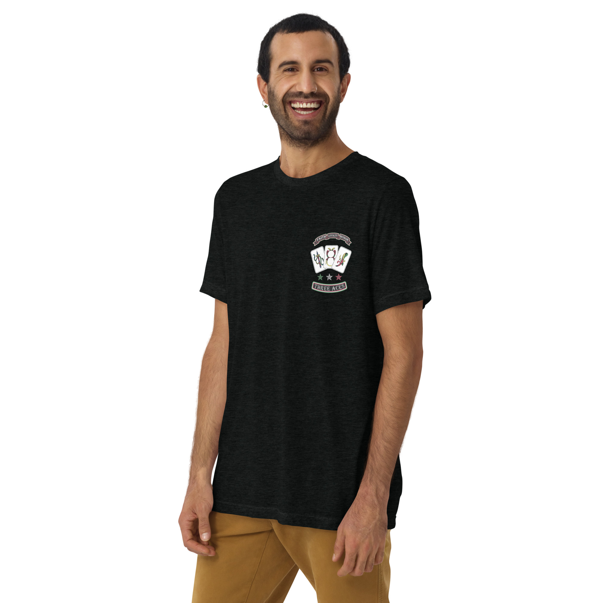 Ace tee, front view