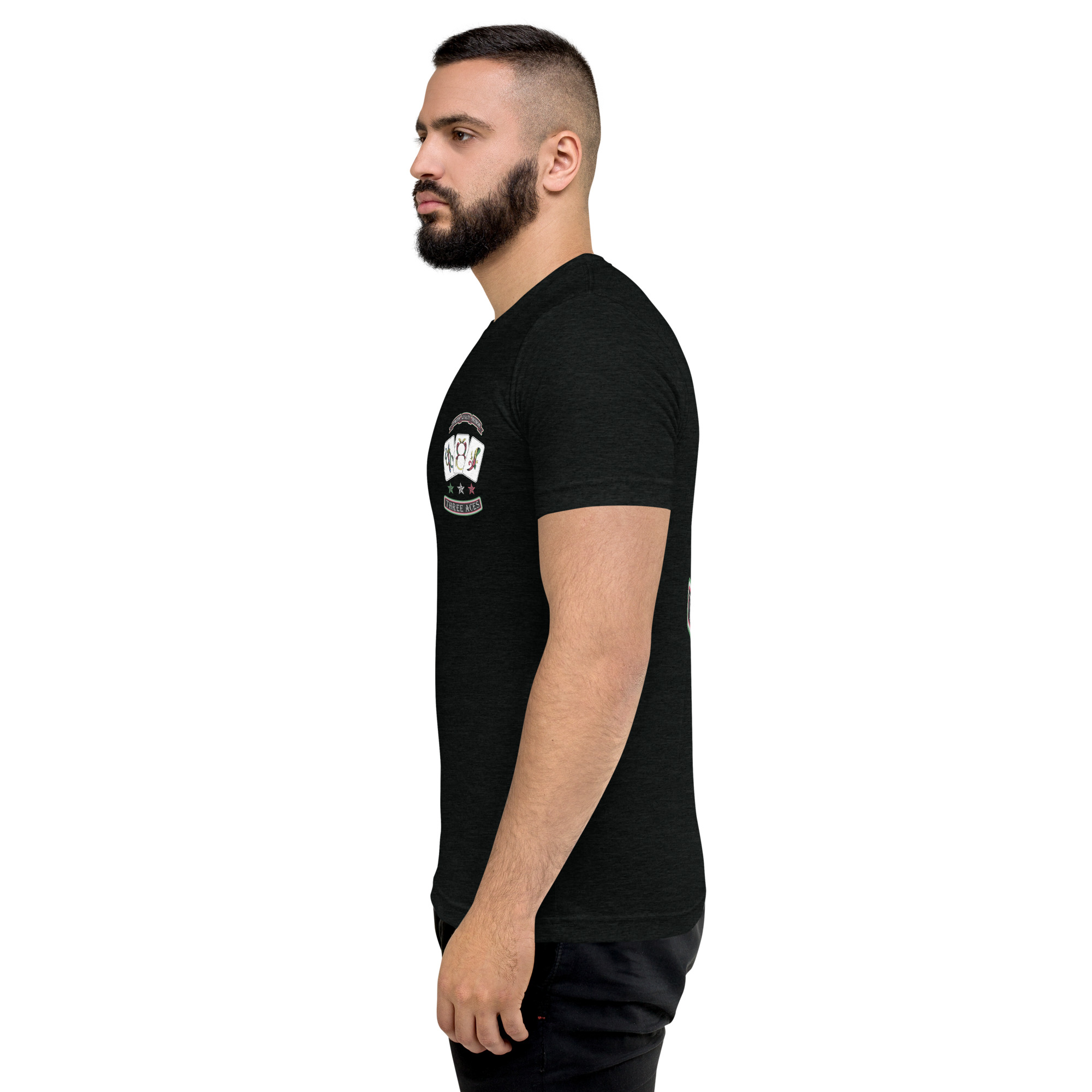 Ace tee, left view