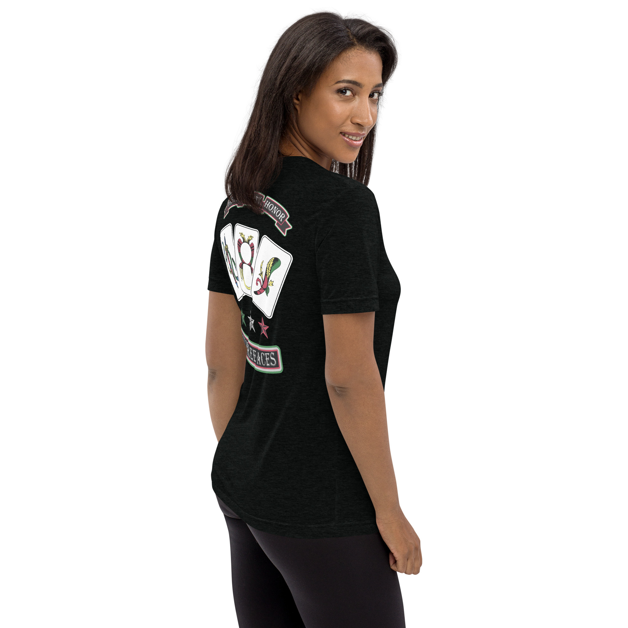 Ace tee, right-back view