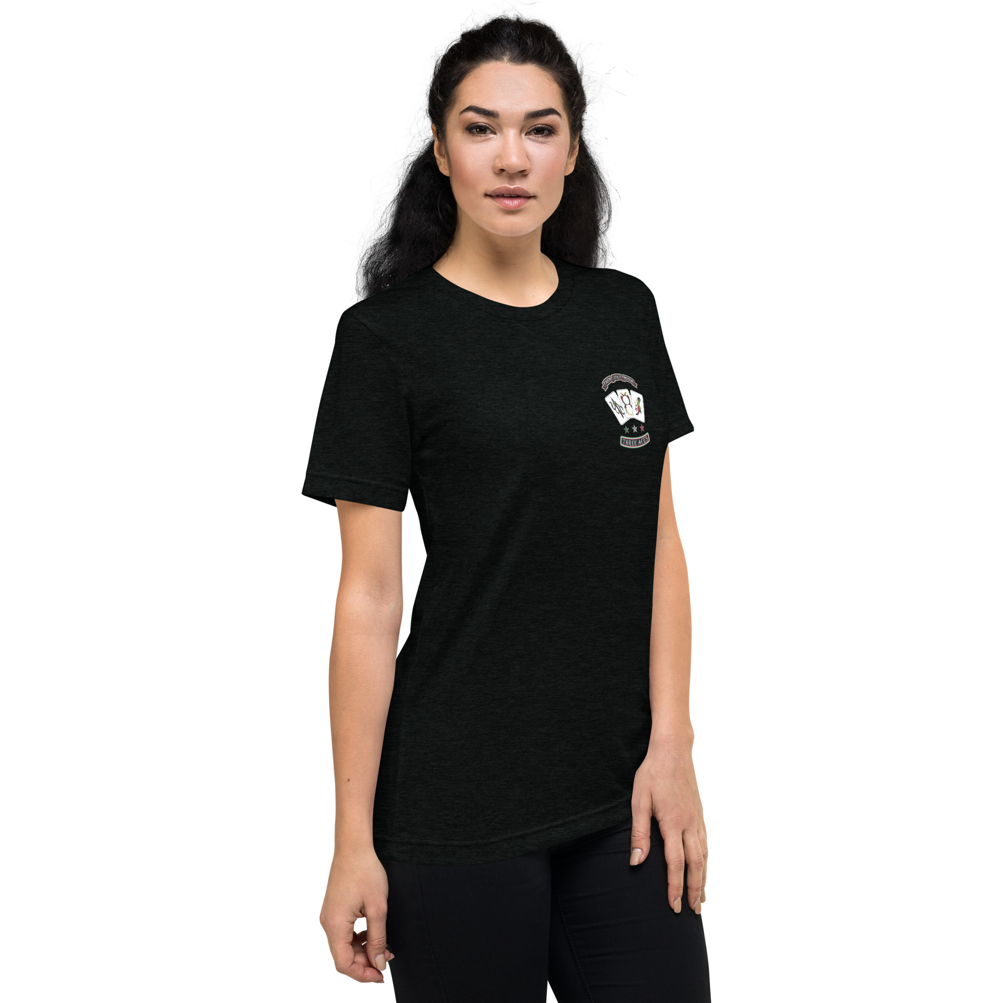 Ace tee, right-front view